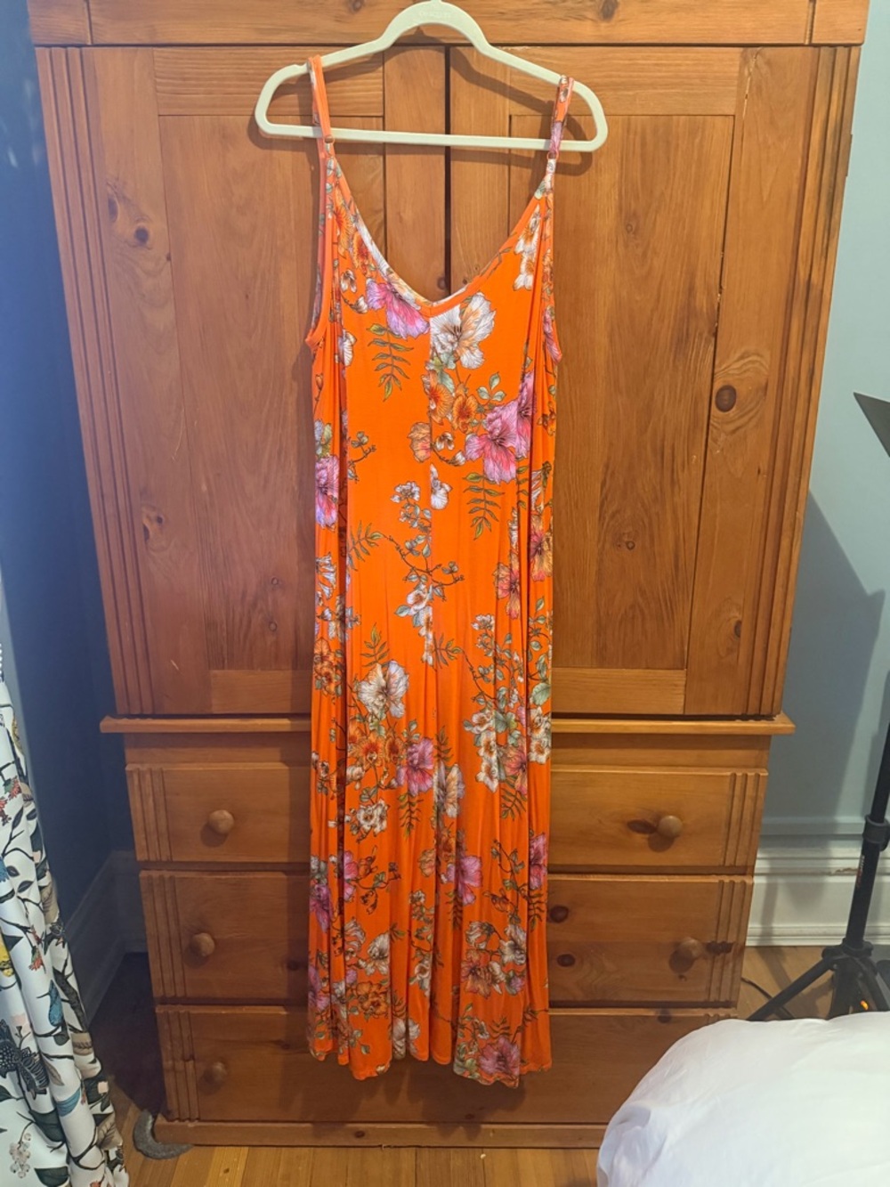 torrid Coral Pink Floral Maxi Dress